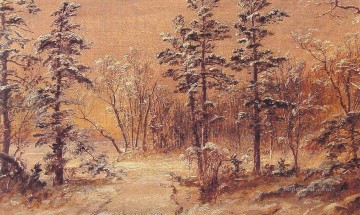 冬森林風景ジャスパー・フランシス・クロプシー Oil Paintings